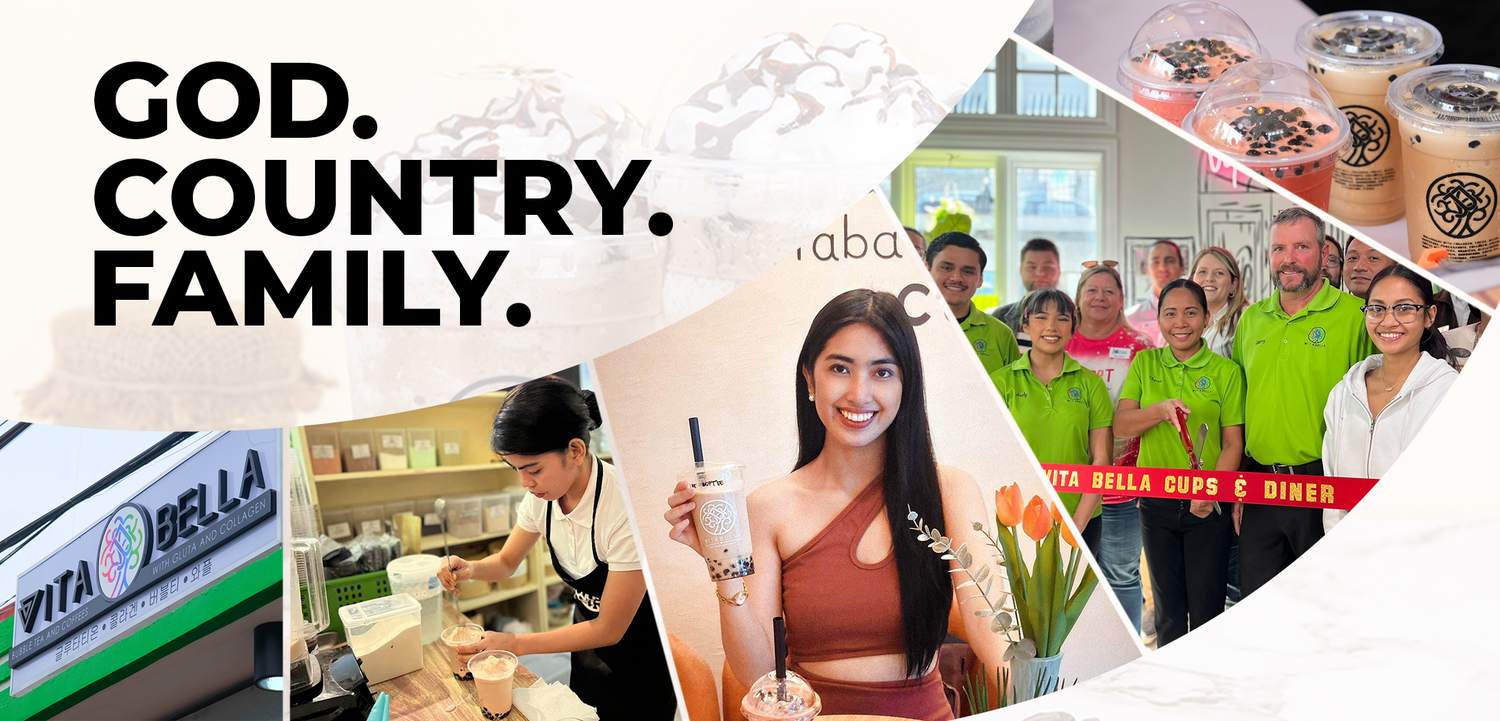 God. Country. Family. — Vita Bella stores, crew and customers